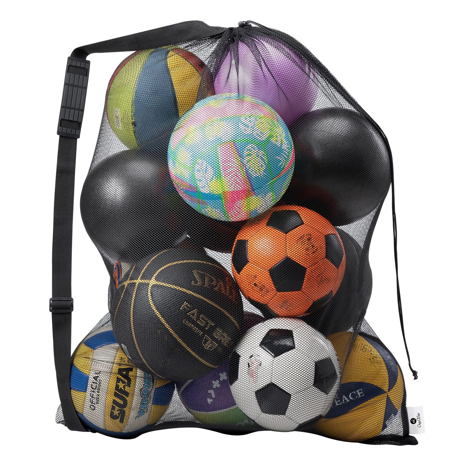Ultra Capacity Mesh Ball Organizer Bag