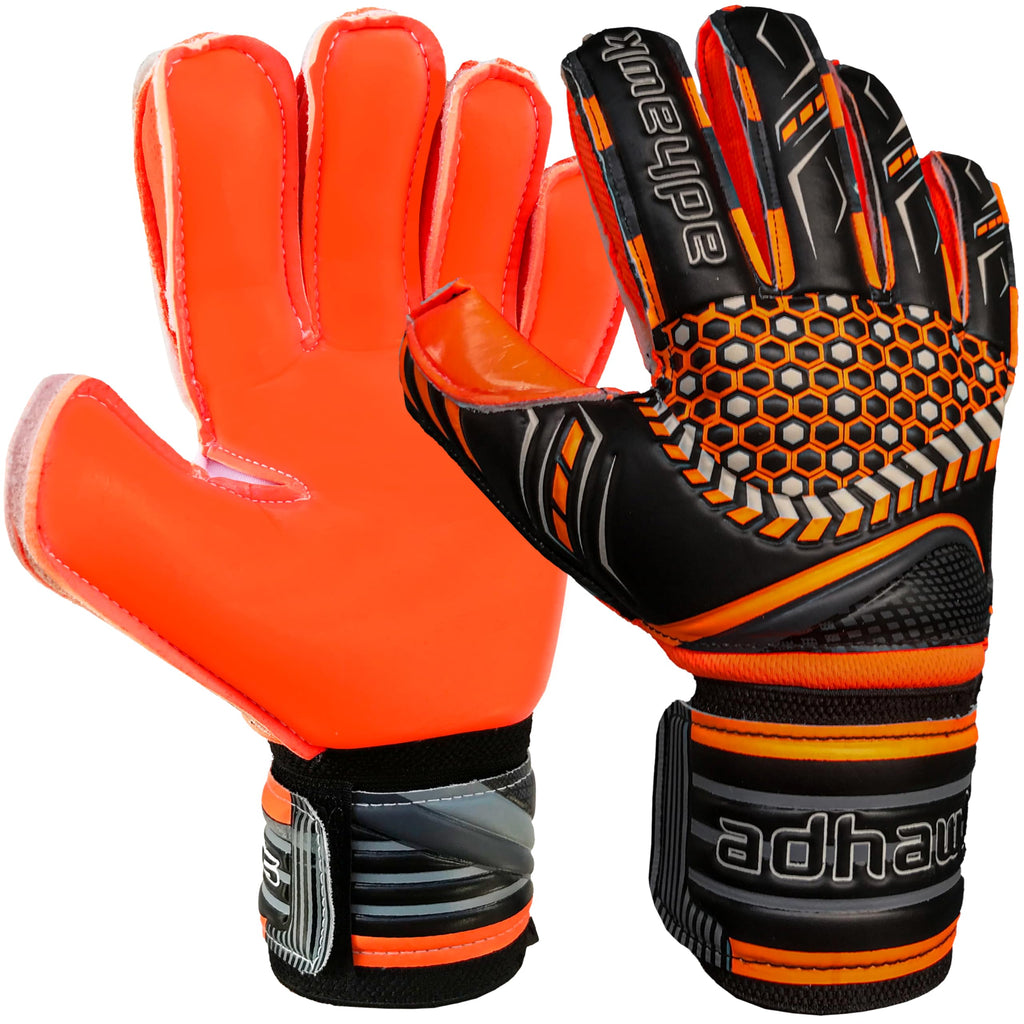 Adhawk Elite Goalkeeper Gloves - Enhanced Grip & Finger Safety