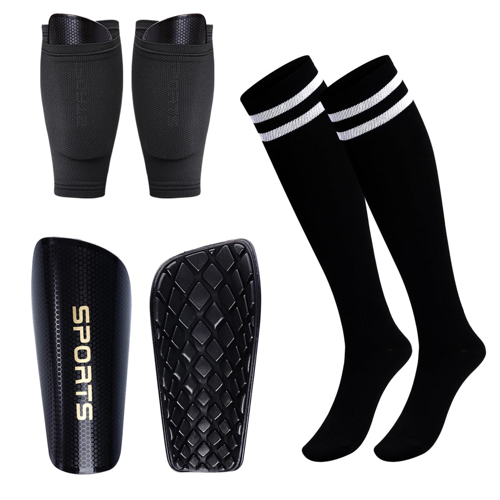Youth Soccer Guard Set with Long Socks
