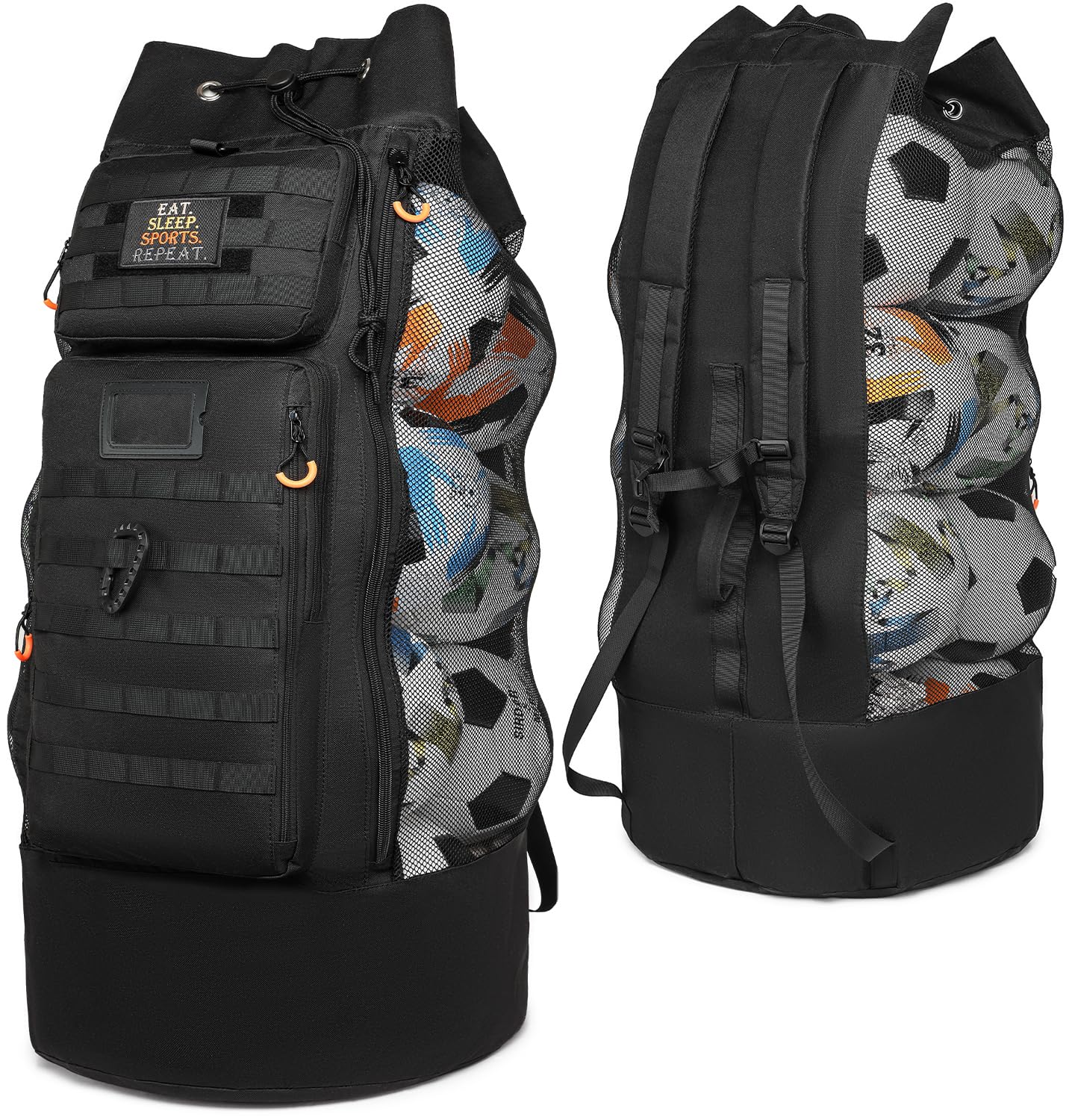 Extra Large Coach's Mesh Ball Bag with Shoulder Strap
